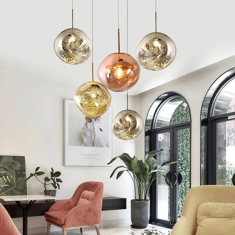 Milo Modern Colored Irregular Suspension