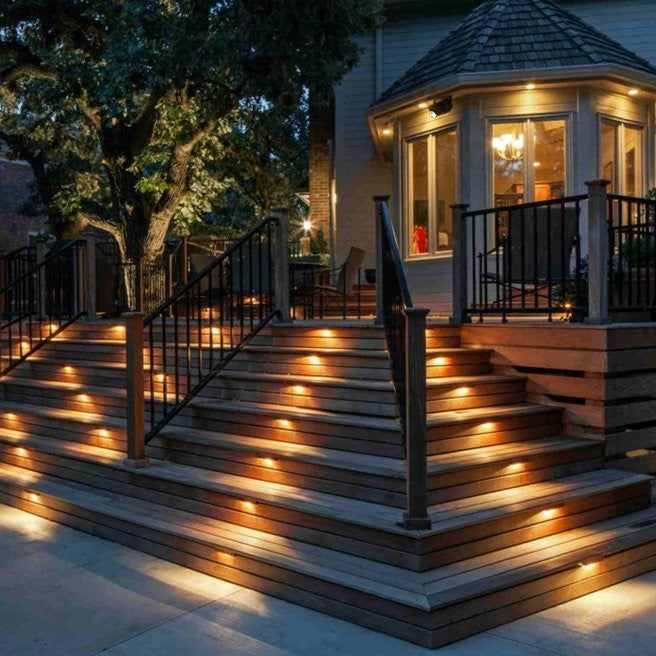 Solar-Powered Stair Light - SoliStep