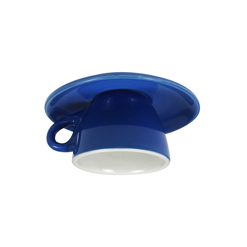 Coffee Cup Ceramics Flush Ceiling Lighting Macaron 1 Light Pink/Blue/Yellow Finish LED Flush Mounted Lamp