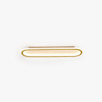 Arisha Ceiling Light Rectangular Black/Gold Bedroom/Living Room