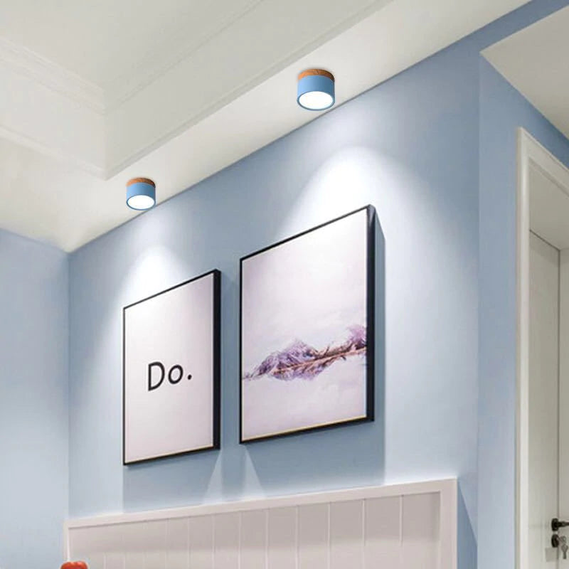 Aria Ceiling Light Modern LED Macrame Living Room