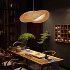 Rinwa Cloud Suspension. Bamboo. Wood. Living Room