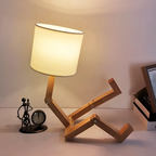 Rilna - Flexible Wooden Table Lamp