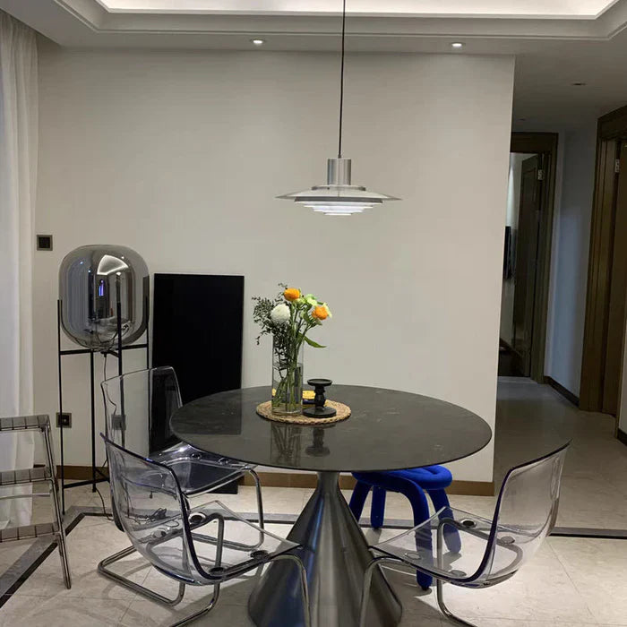 Retro Hanging Lamp Made of Aluminum – Layered LED Lamp