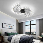 Wesley Ceiling Light Fireworks Artistic Design Black/Gold