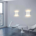 Ray Modern Waterproof LED Wall Light Rectangular Indoor/Outdoor White/Black Metal