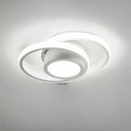 Modern LED Ceiling Light with Double Ring Design - Twilight Rings