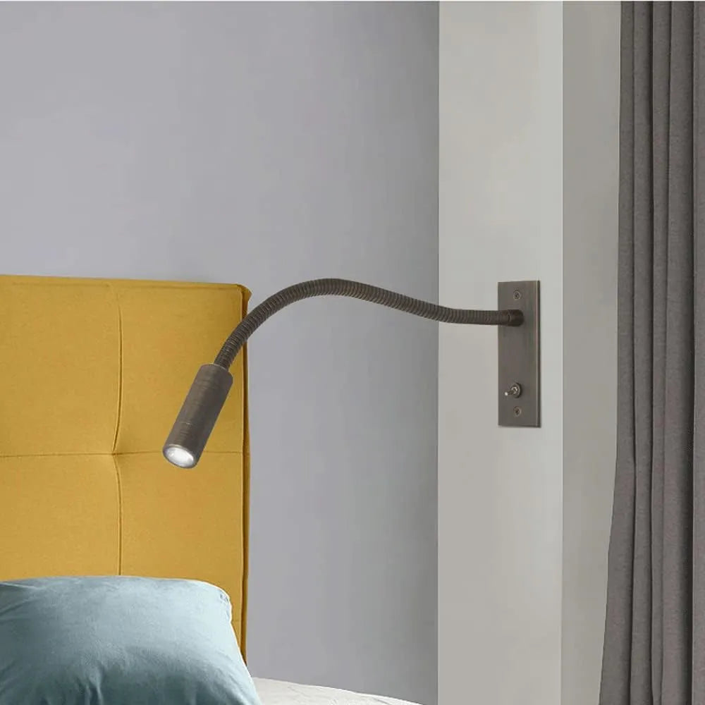 Vynex Minimalist Reading Adjustable Spotlight Wall Lamp