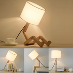 Rilna - Flexible Wooden Table Lamp