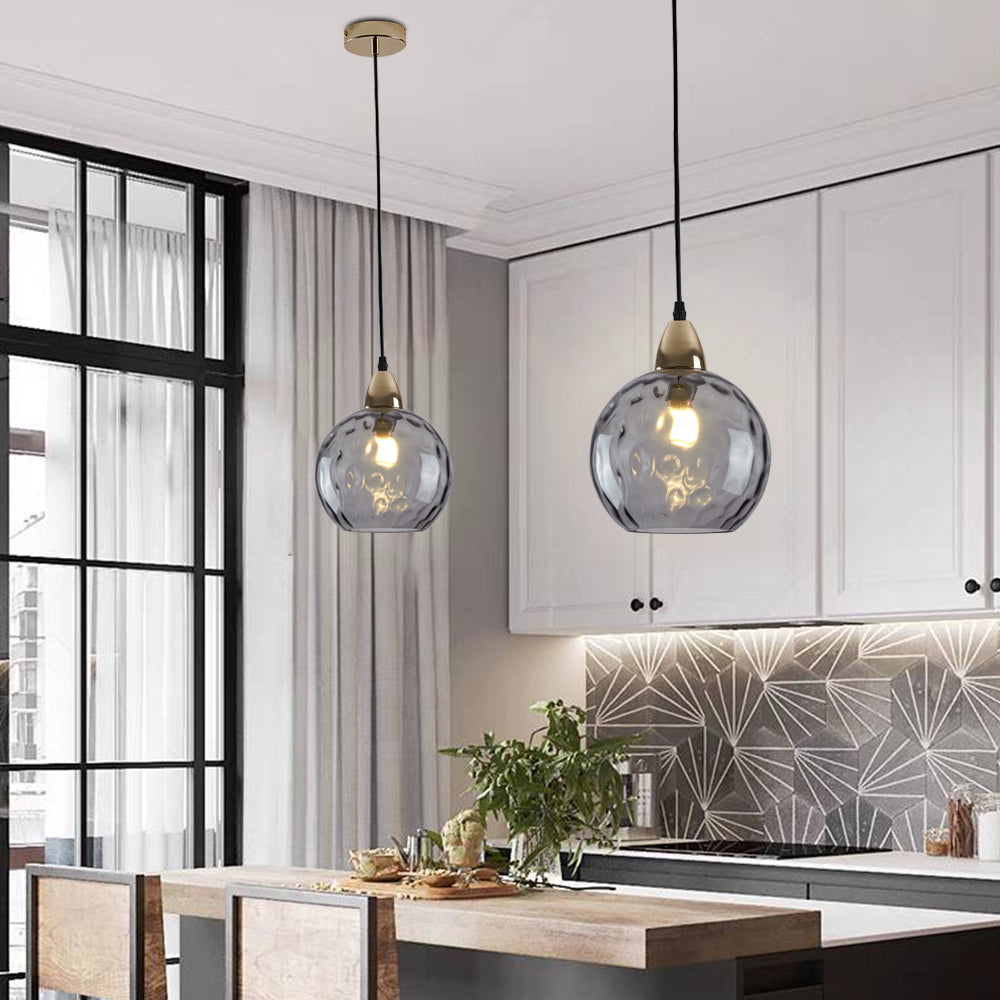 Water Ripple Glass Pendant Lights