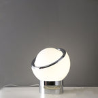 Vintage Glass Globe LED Table Lamp 1-Light