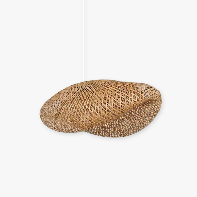 Rinwa Cloud Suspension. Bamboo. Wood. Living Room