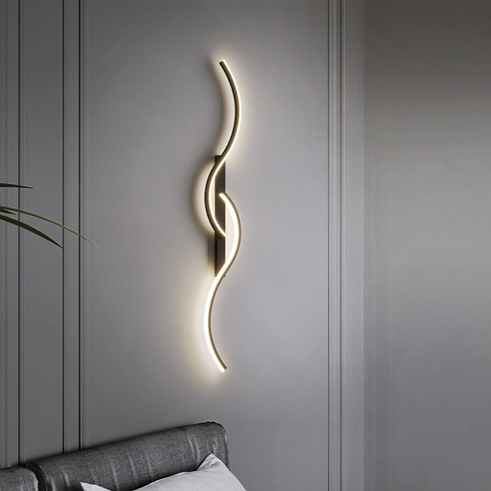 Arisha Modern LED Wall Light Indoor Linear Black/White