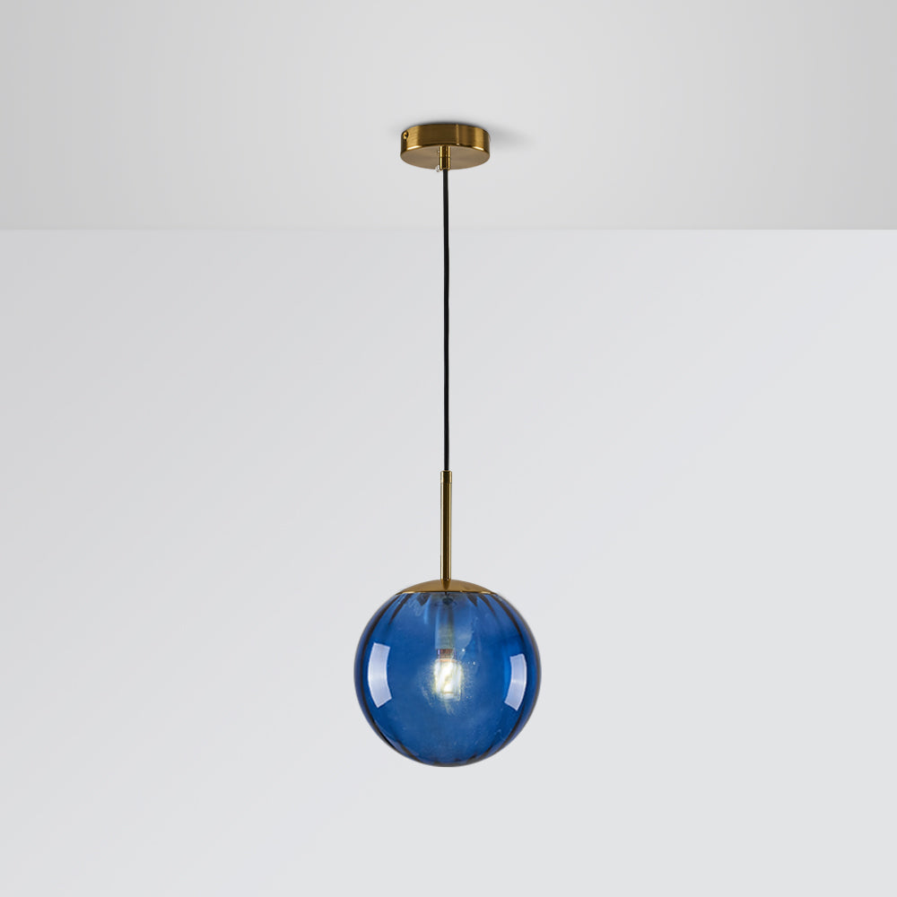 Lexa Modern Metal/Glass Pendant Light