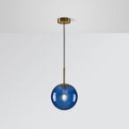 Lexa Modern Metal/Glass Pendant Light