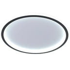 Quasso Modern Round Ceiling Light White/Black. Living Room