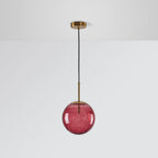Lexa Modern Metal/Glass Pendant Light