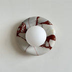 Avi Marble Indoor Wall Sconce