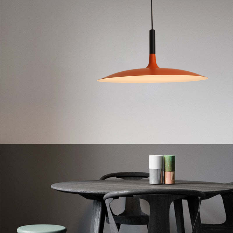 Aria Pendant Light Dome Black/Red/White/Light Gray/Army Green