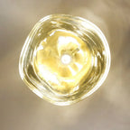 Valentina Modern Artistic Wall Lamp in Amber Luxury Lighting