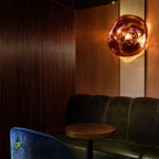 Valentina Modern Artistic Wall Lamp in Amber Luxury Lighting