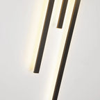 Saela Modern Linear 2 Colour Metal Wall Lamp