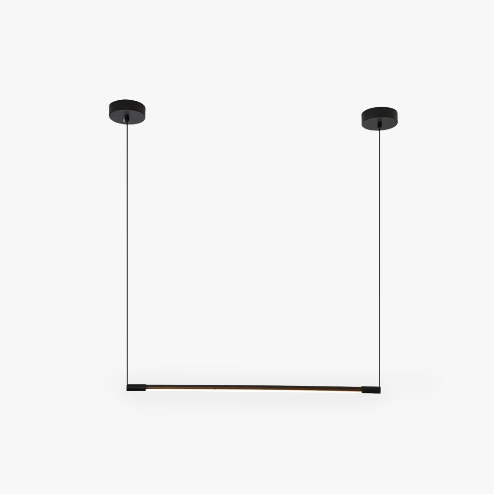 Zynar Minimalist Linear Suspension Black Bedroom