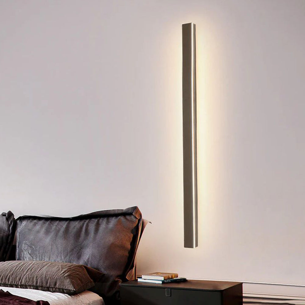 Ray Modern Linear Outdoor Wall Light Metal Acrylic Garden Hall