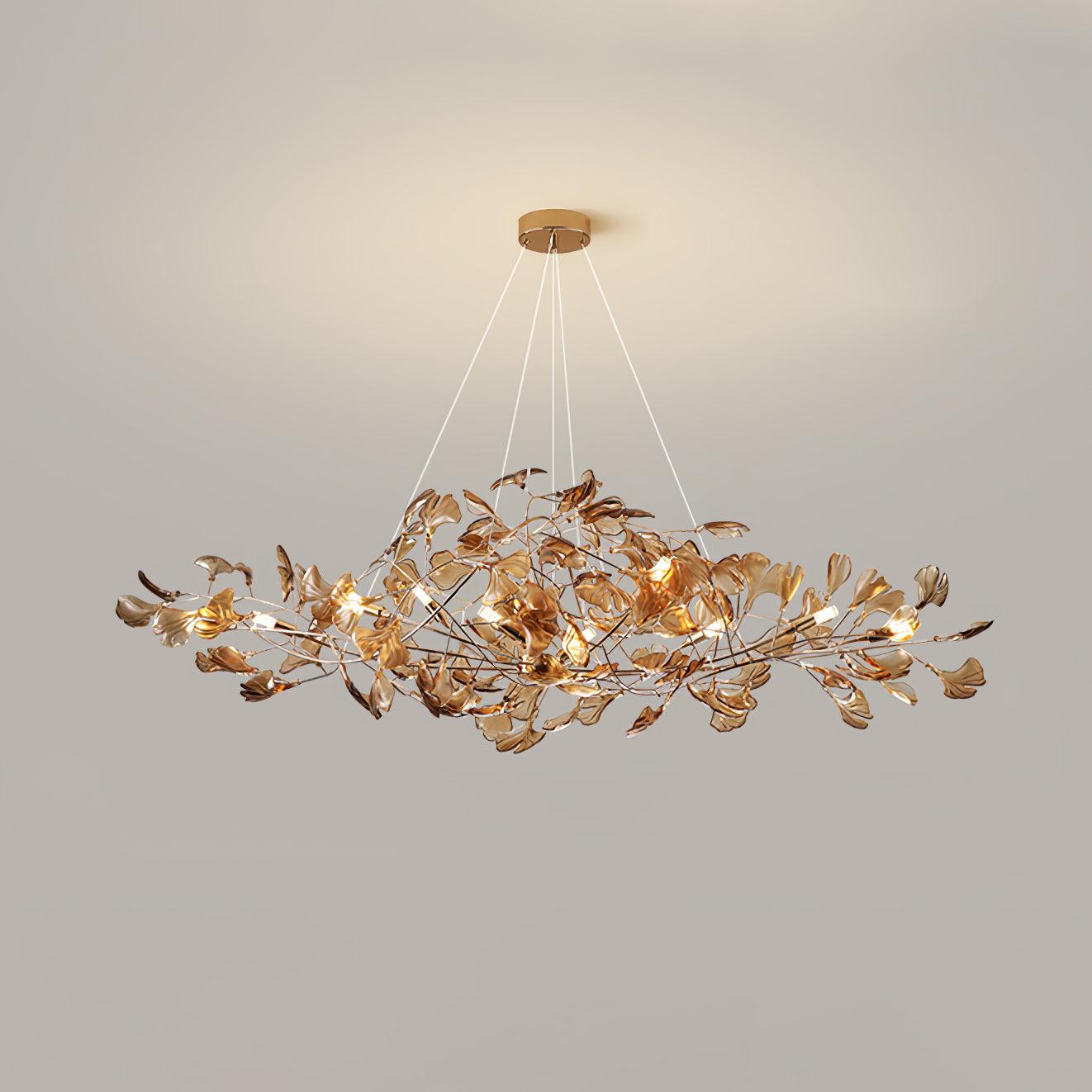 Ava Ginkgo Chandelier