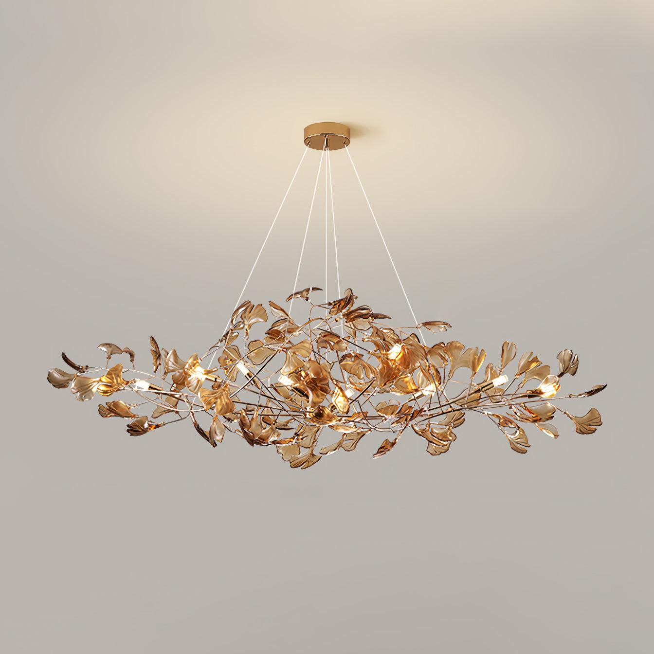Ava Ginkgo Chandelier