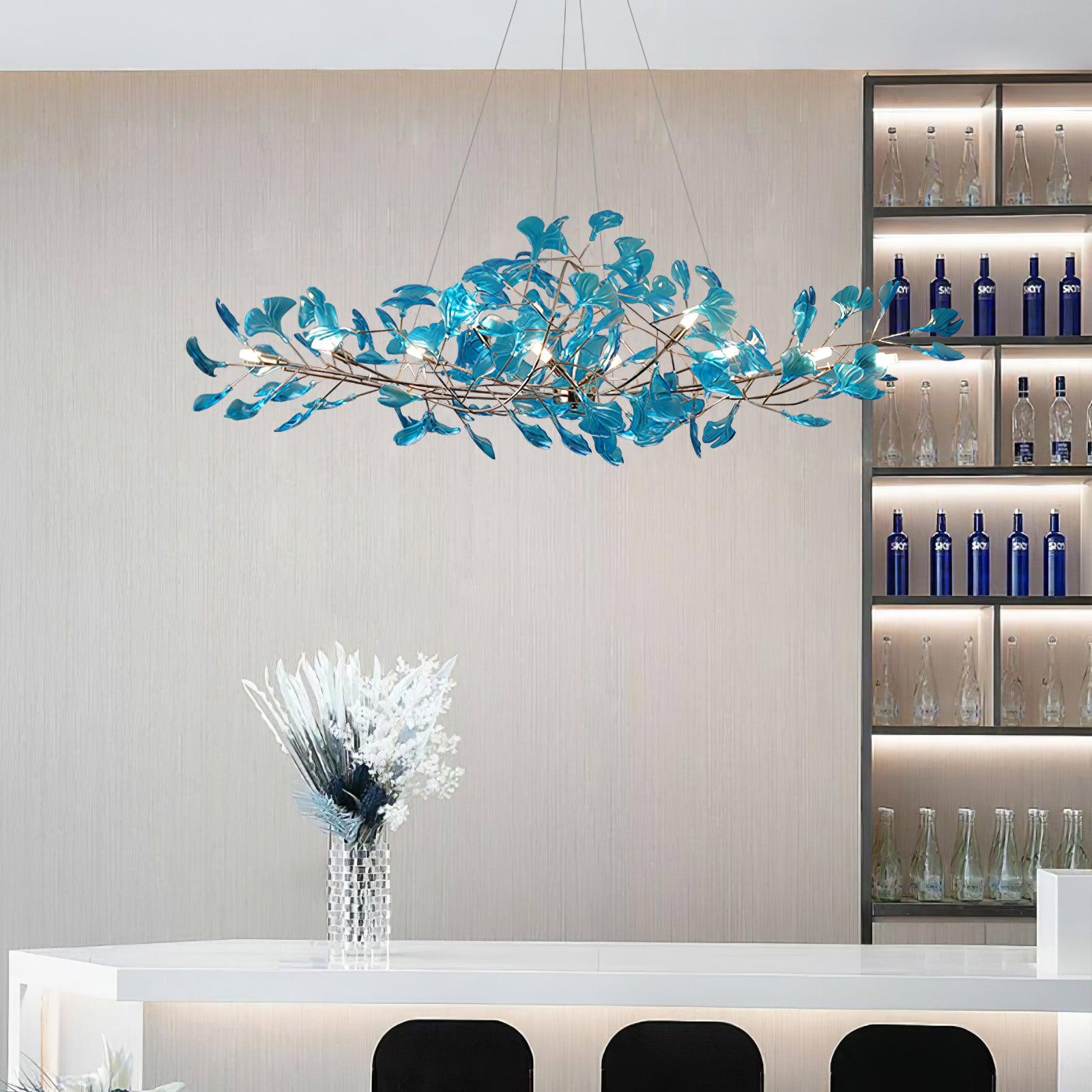 Ava Ginkgo Chandelier