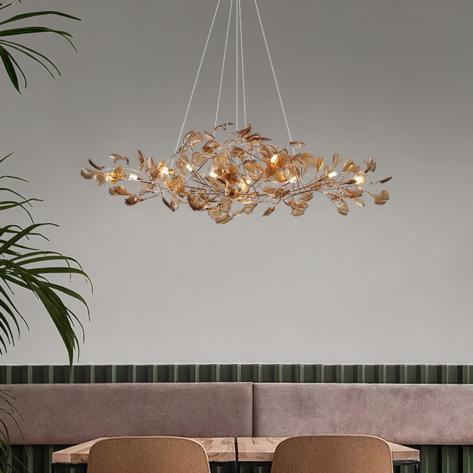 Ava Ginkgo Chandeliers