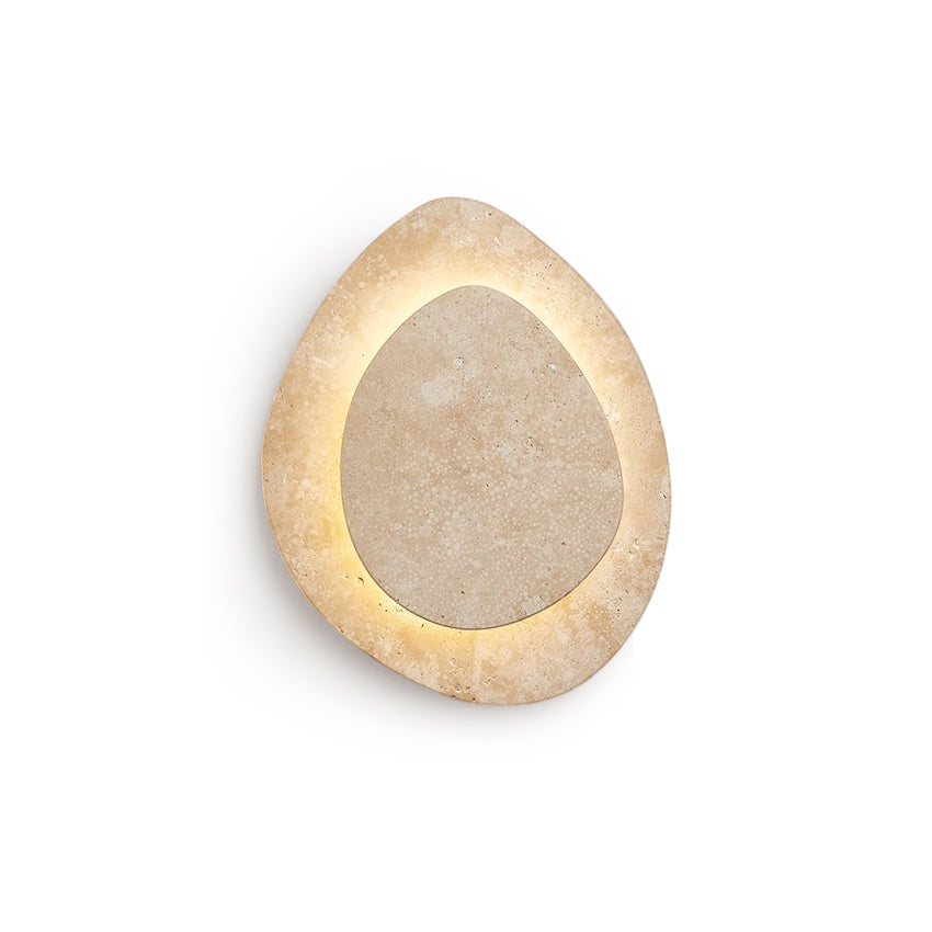 Yrvuvyn Wall Sconce in Travertine Individual Creativity