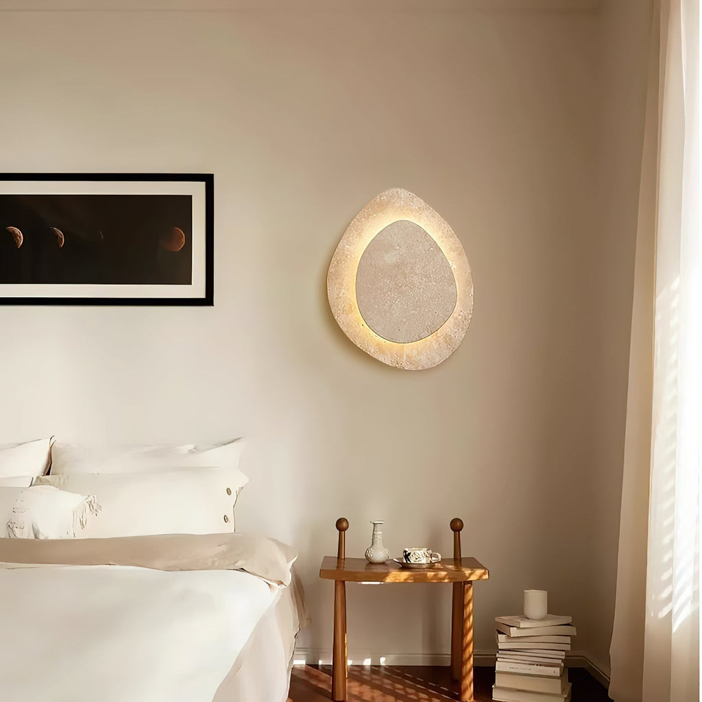 Yrvuvyn Wall Sconce in Travertine Individual Creativity