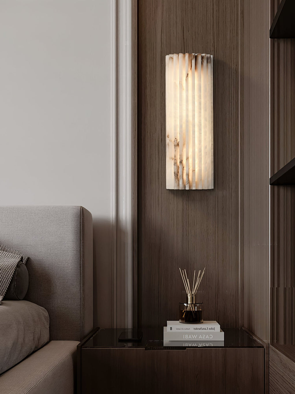Orcarion Alabaster Wall Light