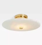 Clio Alabaster Ceiling Light