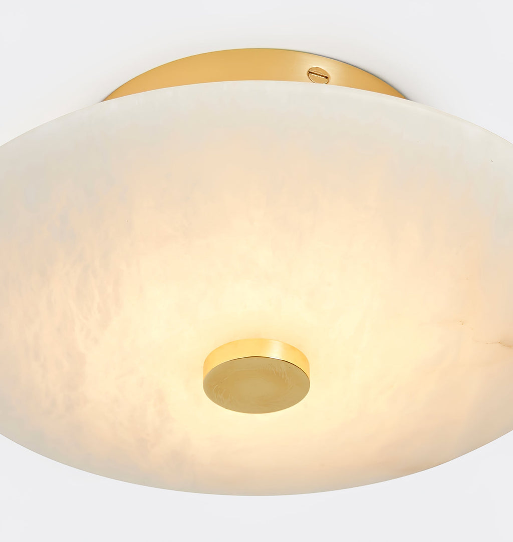 Clio Alabaster Ceiling Light