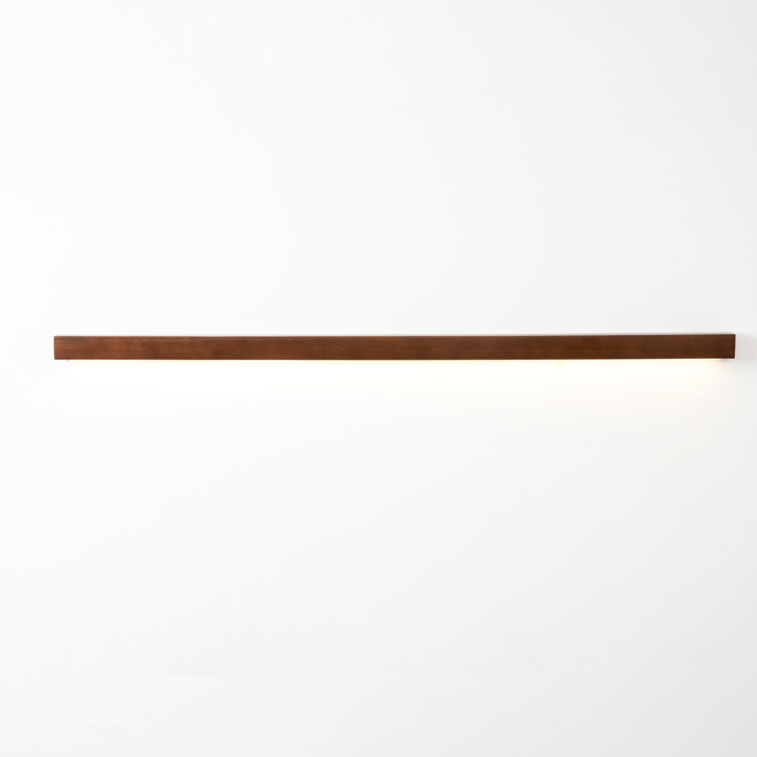 Linear Wood and LED Wall Sconce Minimalist Design