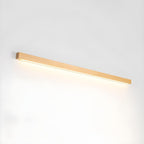 Linear Wood and LED Wall Sconce Minimalist Design