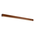Linear Wood and LED Wall Sconce Minimalist Design