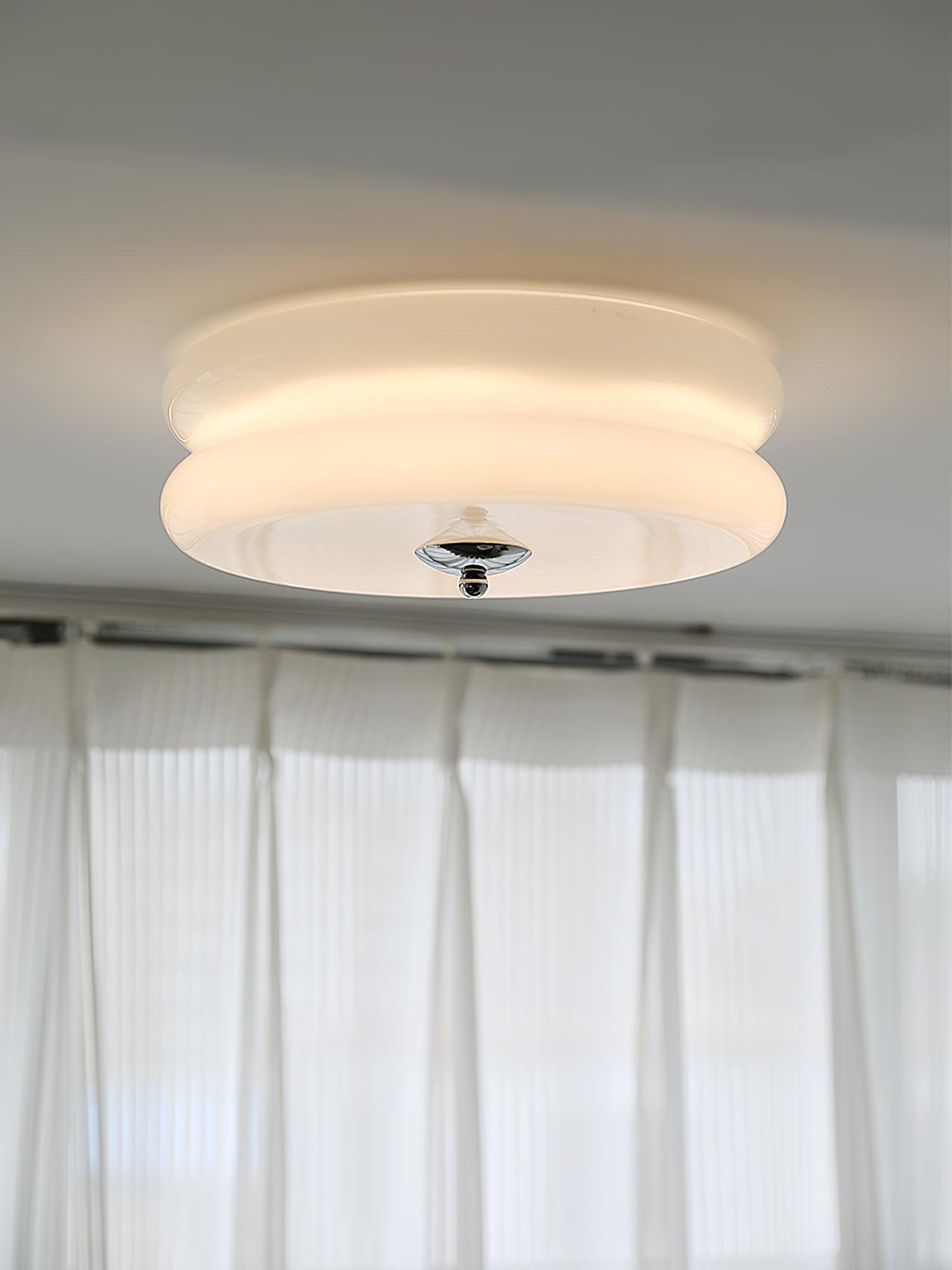 Art Deco Vintage Glass Ceiling Light