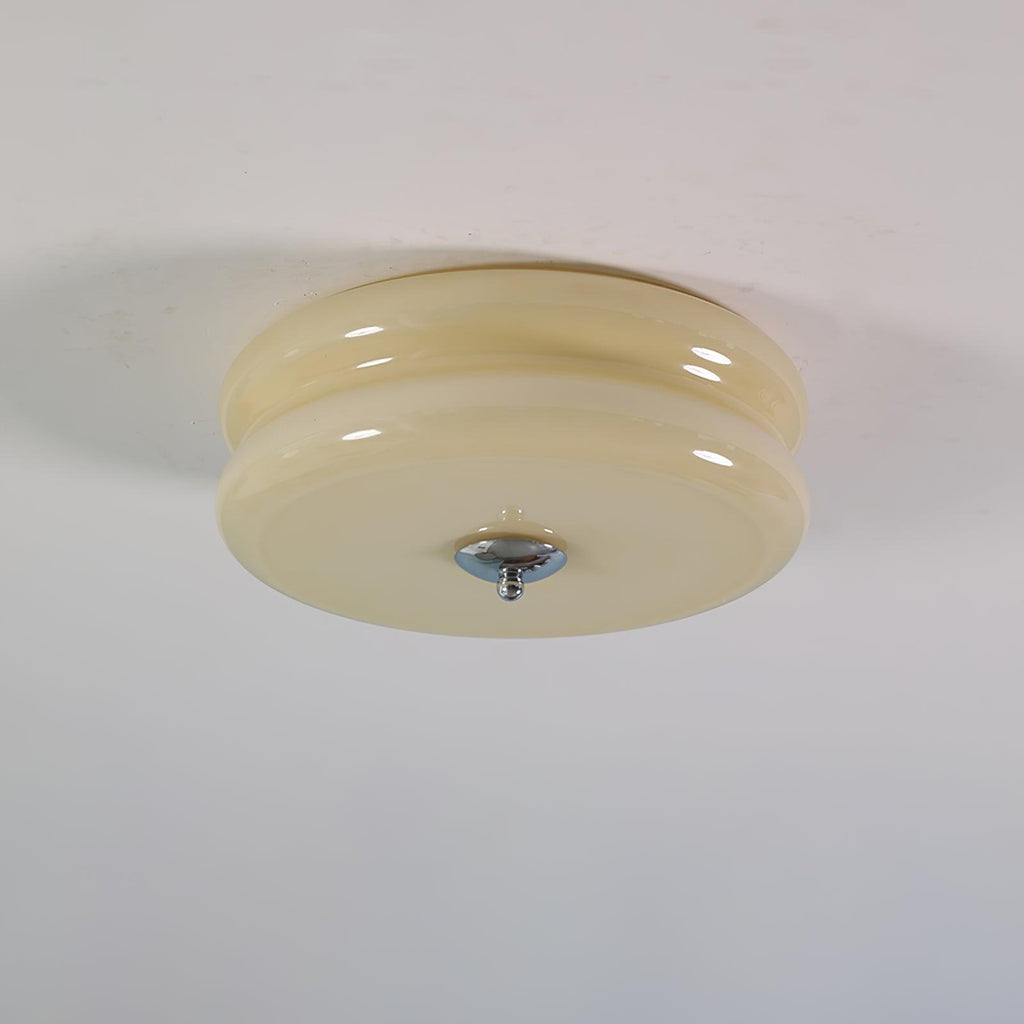 Art Deco Vintage Glass Ceiling Light
