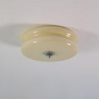 Art Deco Vintage Glass Ceiling Light