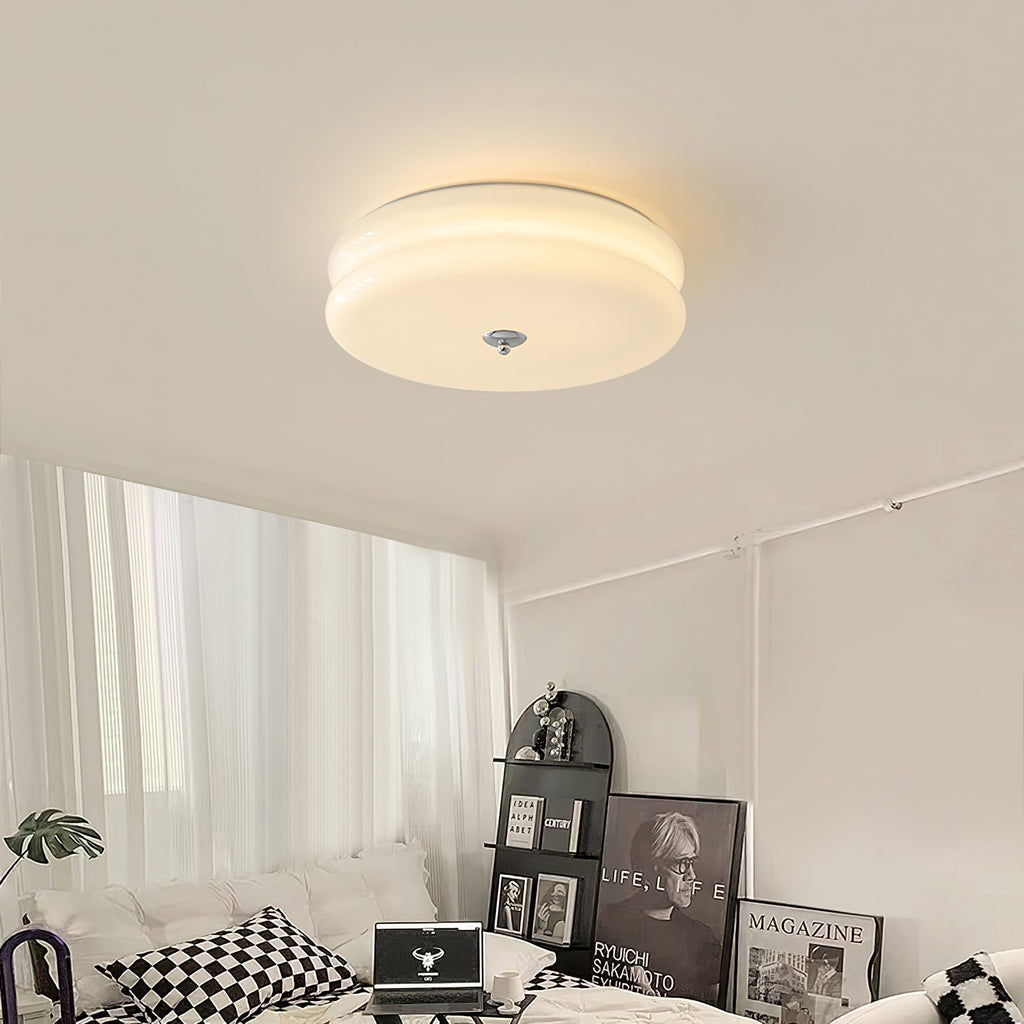 Art Deco Vintage Glass Ceiling Light