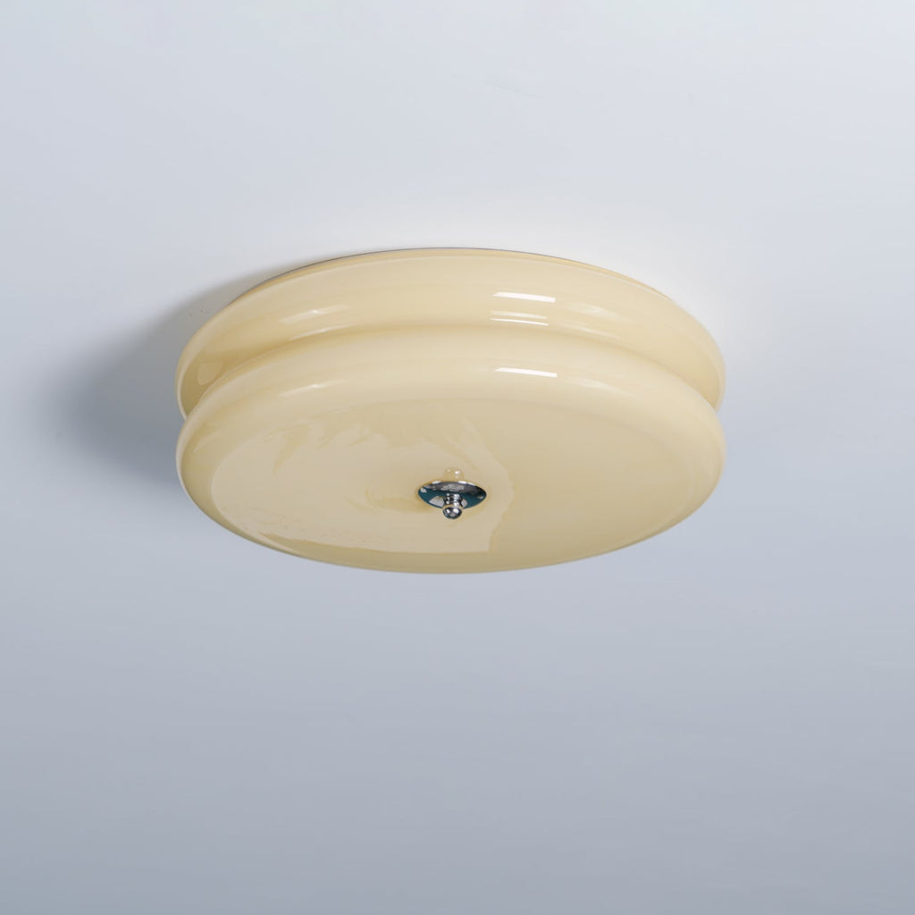 Art Deco Vintage Glass Ceiling Light