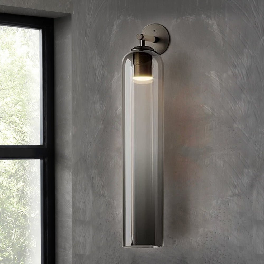 June Glass Indoor Wall Lamp Cylindrical