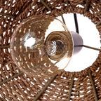 Ritta Vintage Woven Rattan LED Pendant Light for Living Room/Bedroom