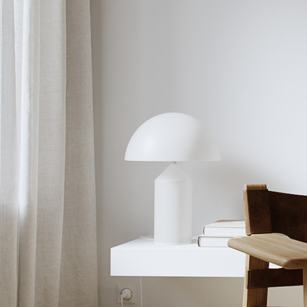Conn mushroom table lamp
