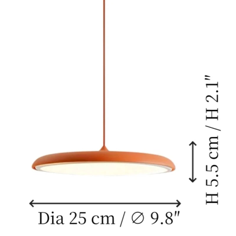 Avery Macaron Adjustable Metal Pendant Light