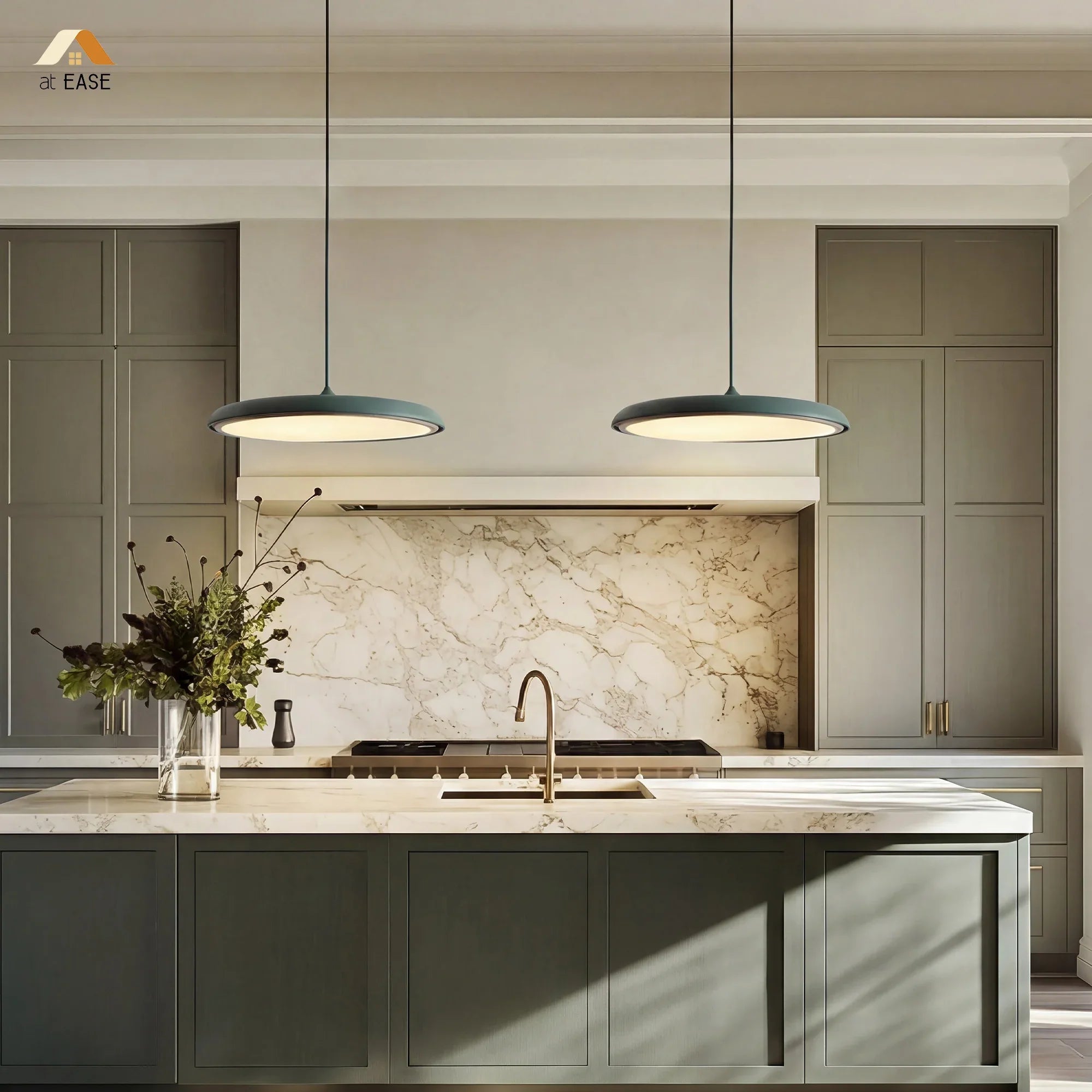 Avery Macaron Adjustable Metal Pendant Light